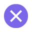 ✕ ✕ button