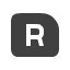 R button