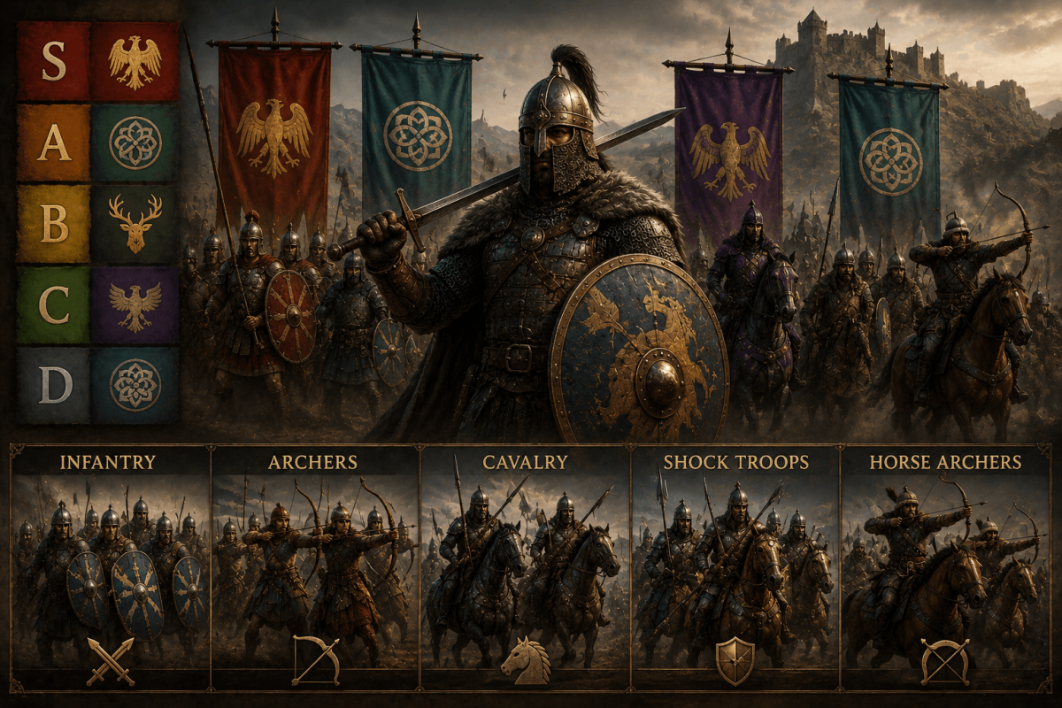 Bannerlord Best Factions & Troops — Tier List & Army Composition (2026)