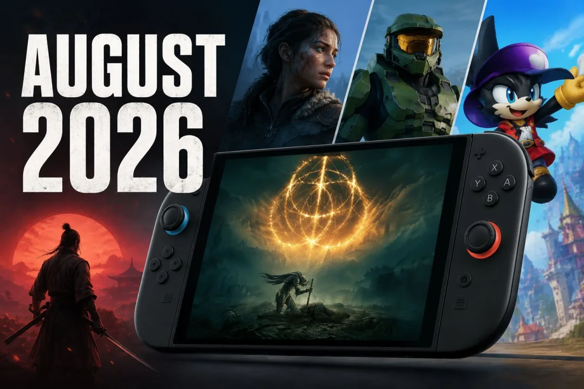 Biggest Game Releases of August 2026 — Elden Ring on Switch 2 Headlines a Stacked Month