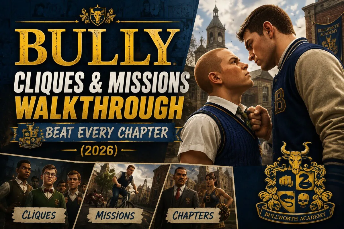 Bully Cliques & Missions Walkthrough — Beat Every Chapter (2026)