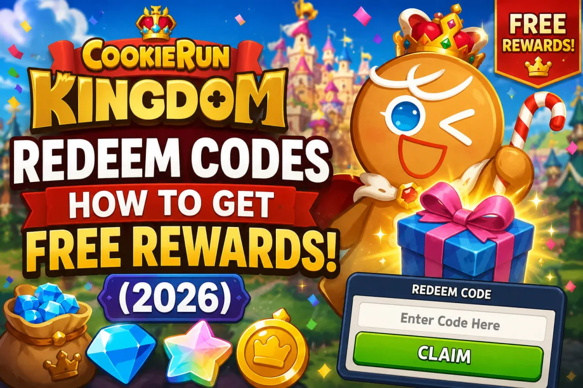 أكواد استرداد Cookie Run Kingdom — مكافآت مجانية (2026)