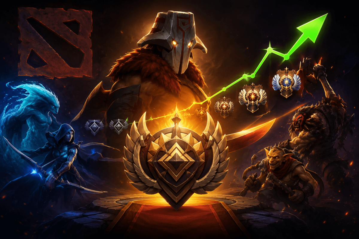 Dota 2 Ranked Guide — MMR System, Medals & How to Climb (2026)