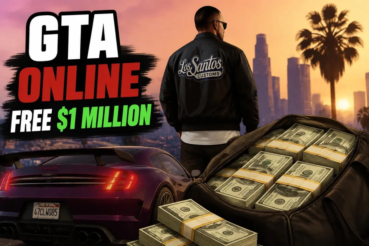 GTA Online: مليون دولار مجاني — كيف تحصل على أموالك في أغسطس 2026