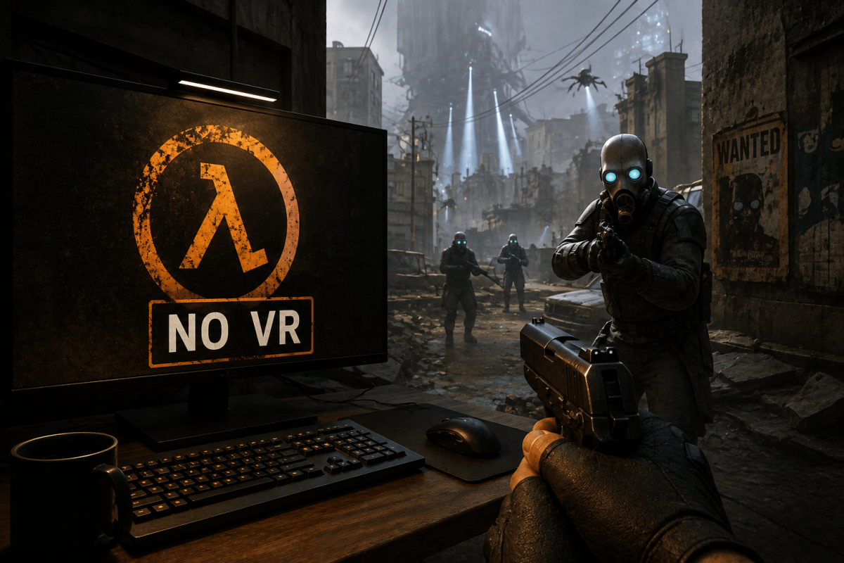 Half-Life: Alyx — How to Play Without VR (NoVR Mod Guide 2026)