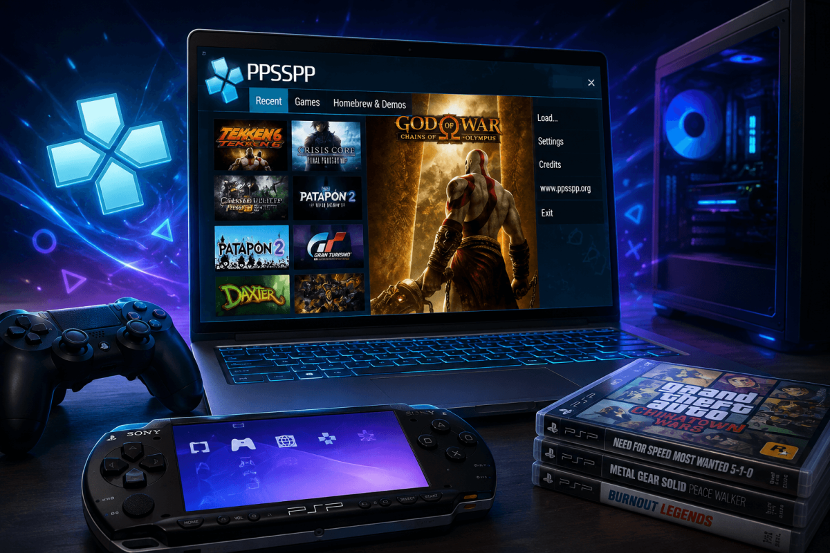 How to Play PSP Games on PC — PPSSPP Emulator Guide (2026)